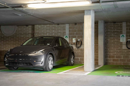 EV Charging stations at Camden Highland Village Apartments in Houston, Tx