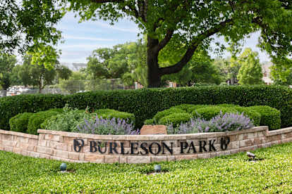 Burleson Park in University Park near Camden Greenville apartments in Dallas, TX