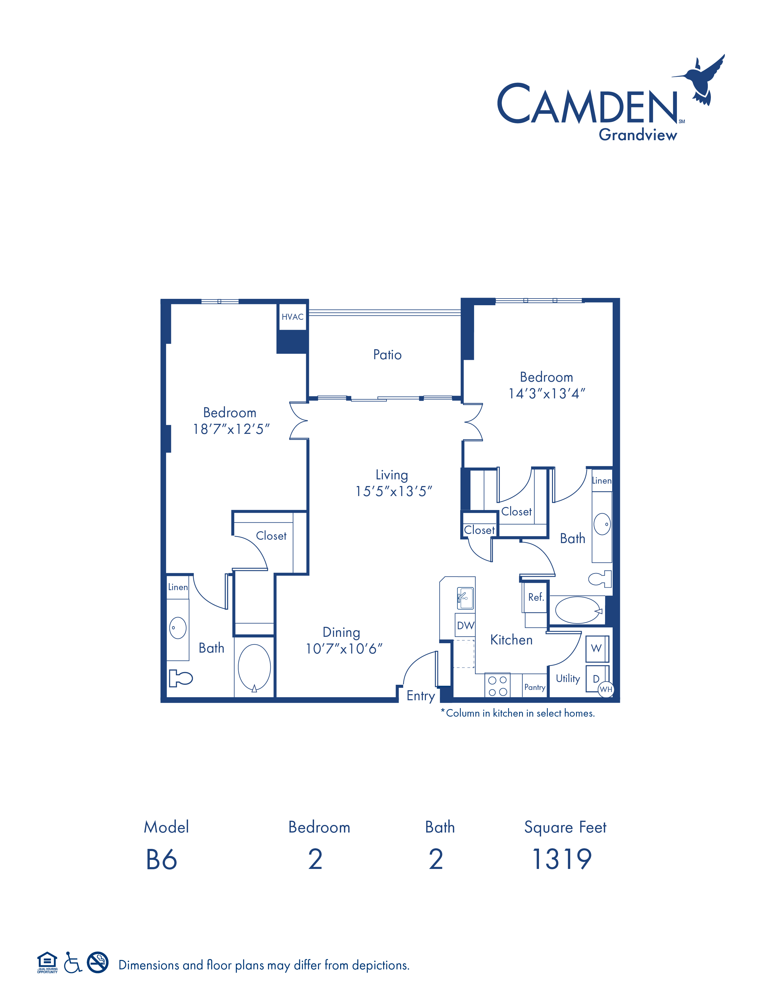 B6 floor plan