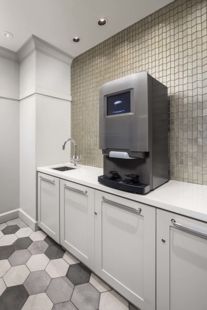 Coffee Machine at Camden Post Oak Apartments in Houston, Tx 