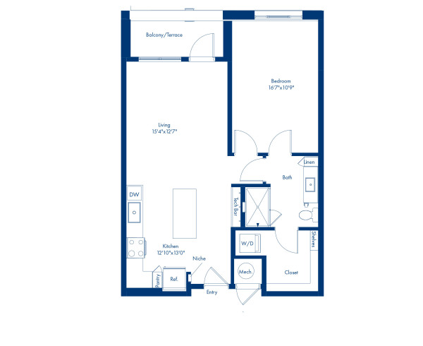 Camden Durham - Floor plans - A16