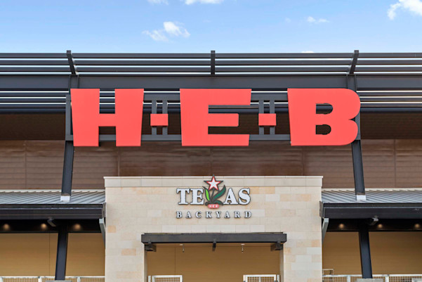 HEB grocery store near Camden Legacy Creek