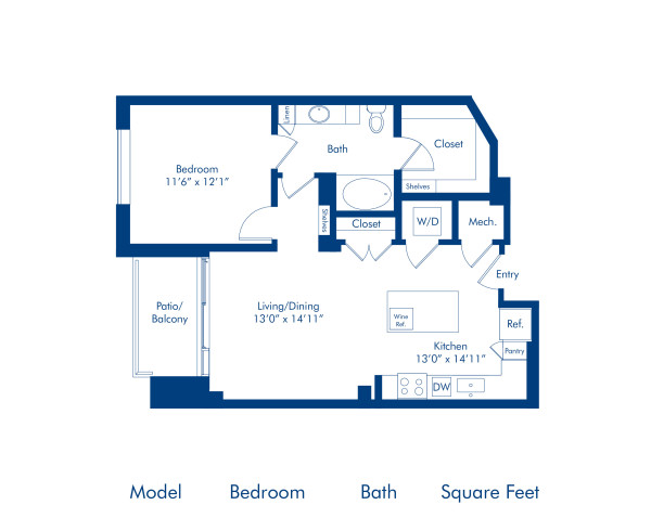 A2B Blueprint at Camden Downtown apartments in Downtown Houston, TX