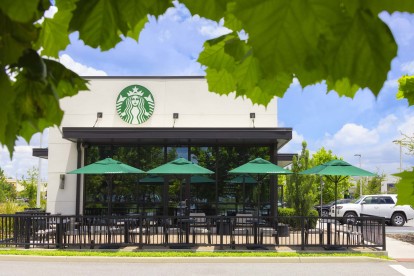 Starbucks Coffee Shop near Camden World Gateway, Camden Town Square, and Camden Hunter's Creek apartment communities