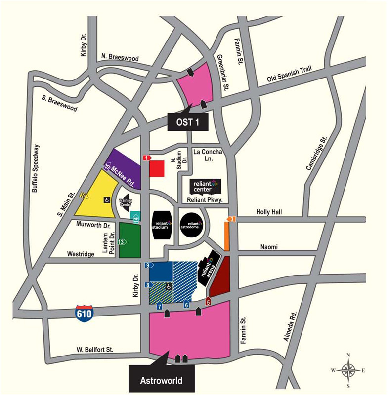 Houston Rodeo Parking Map Tips For The 2017 Houston Livestock Show And Rodeo | Camdenliving.com |  Guest Blogger