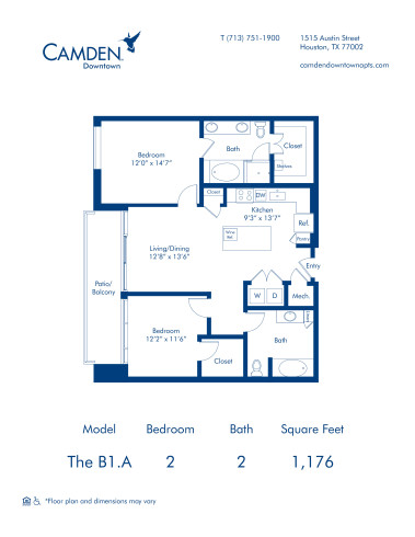 B1.A Blueprint at Camden Downtown apartments in Downtown Houston, TX