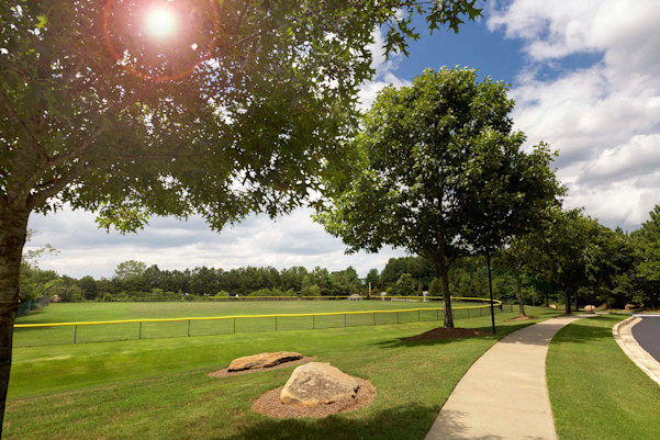 Field walking path