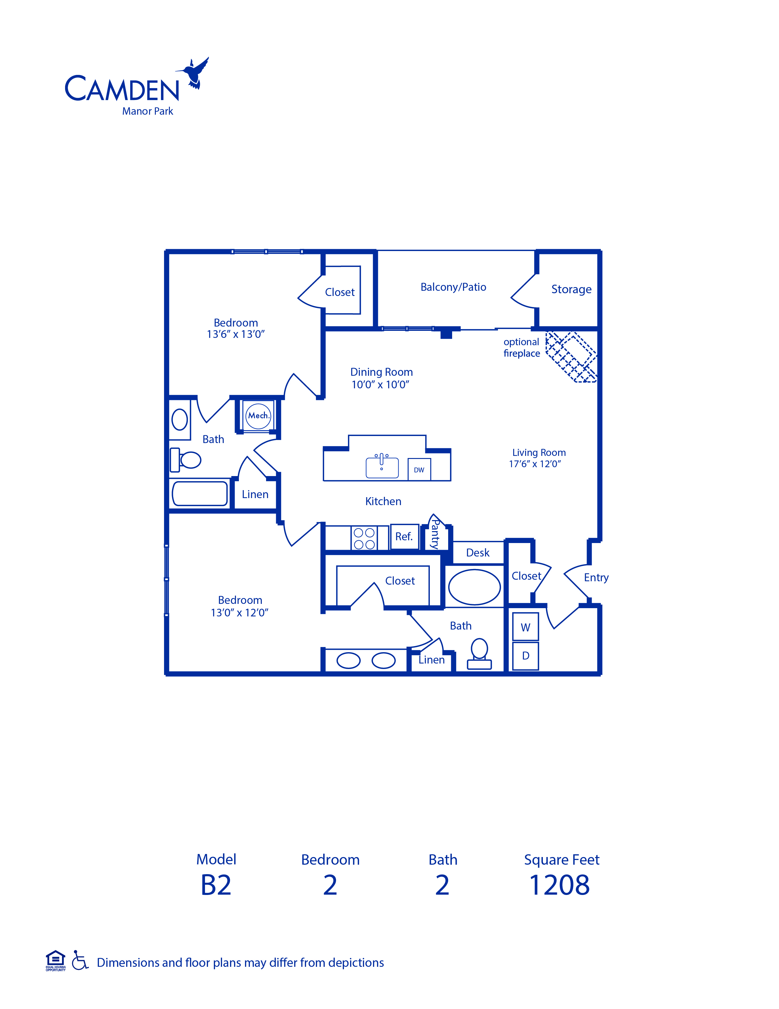 B2 floor plan