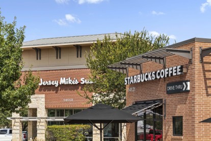 Starbucks and Jersey Mike's nearby