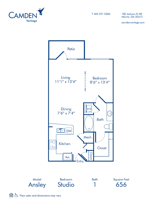 Studio, 1 &amp; 2 Bedroom Apartments in Atlanta, GA Camden