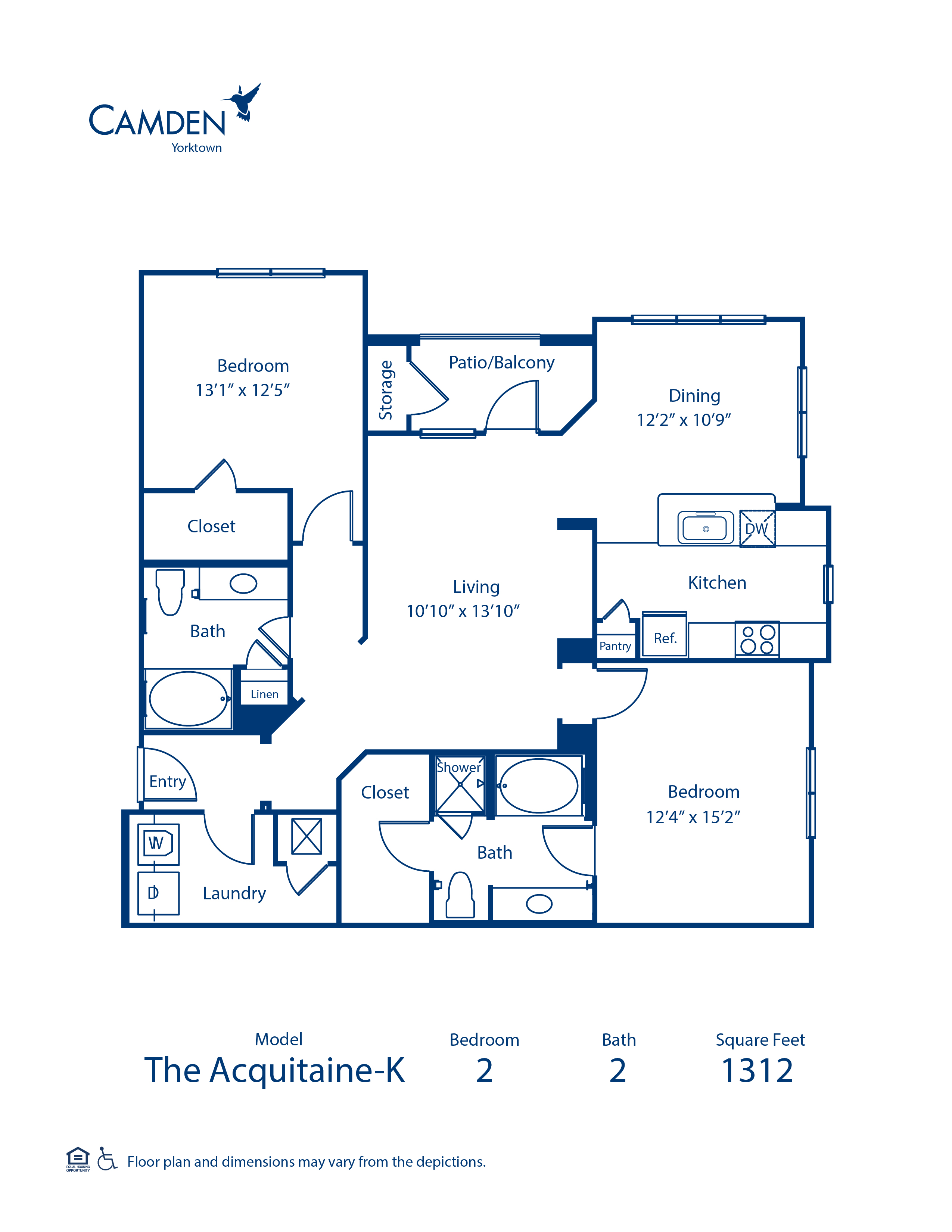 Acquitane K floor plan