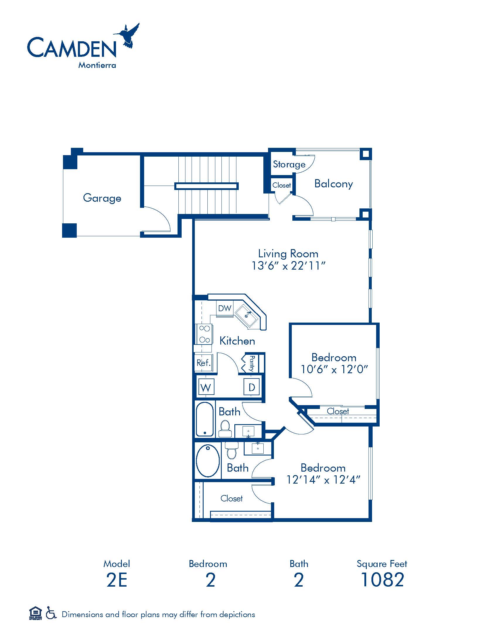 2E floor plan