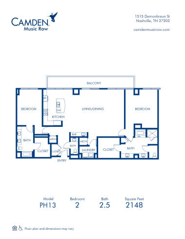 camden-music row-floor plan-PH13