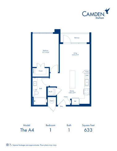 Camden Durham - Floor plans - A4