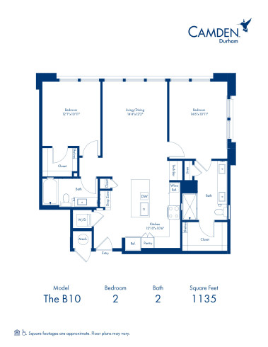 Camden Durham - Floor plans - B10