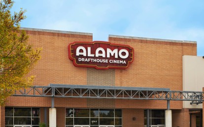 Alamo drafthouse movie theater near community