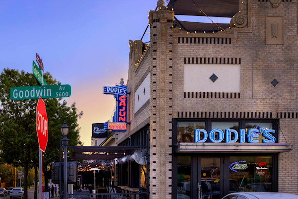 View of local hotspot from Goodwin Avenue