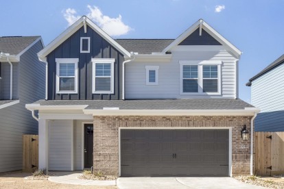 The exterior of the Wisteria Floor plan at Camden Long Meadow Farms homes for rent in Richmond, TX