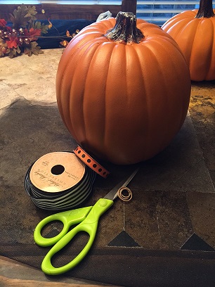 Supplies to create Easy, Low-Cost, DIY Fall Decor