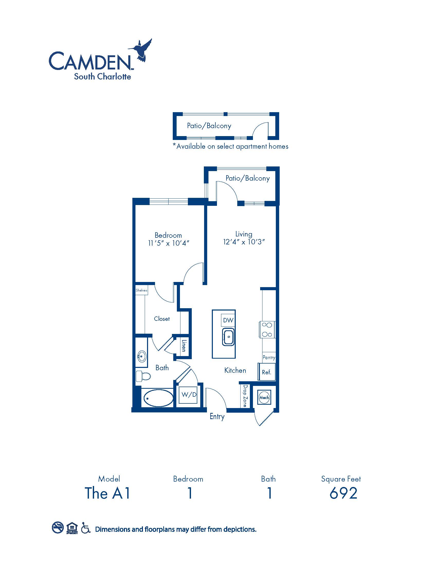 A1 floor plan