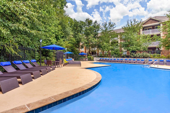 Resort style pool within community