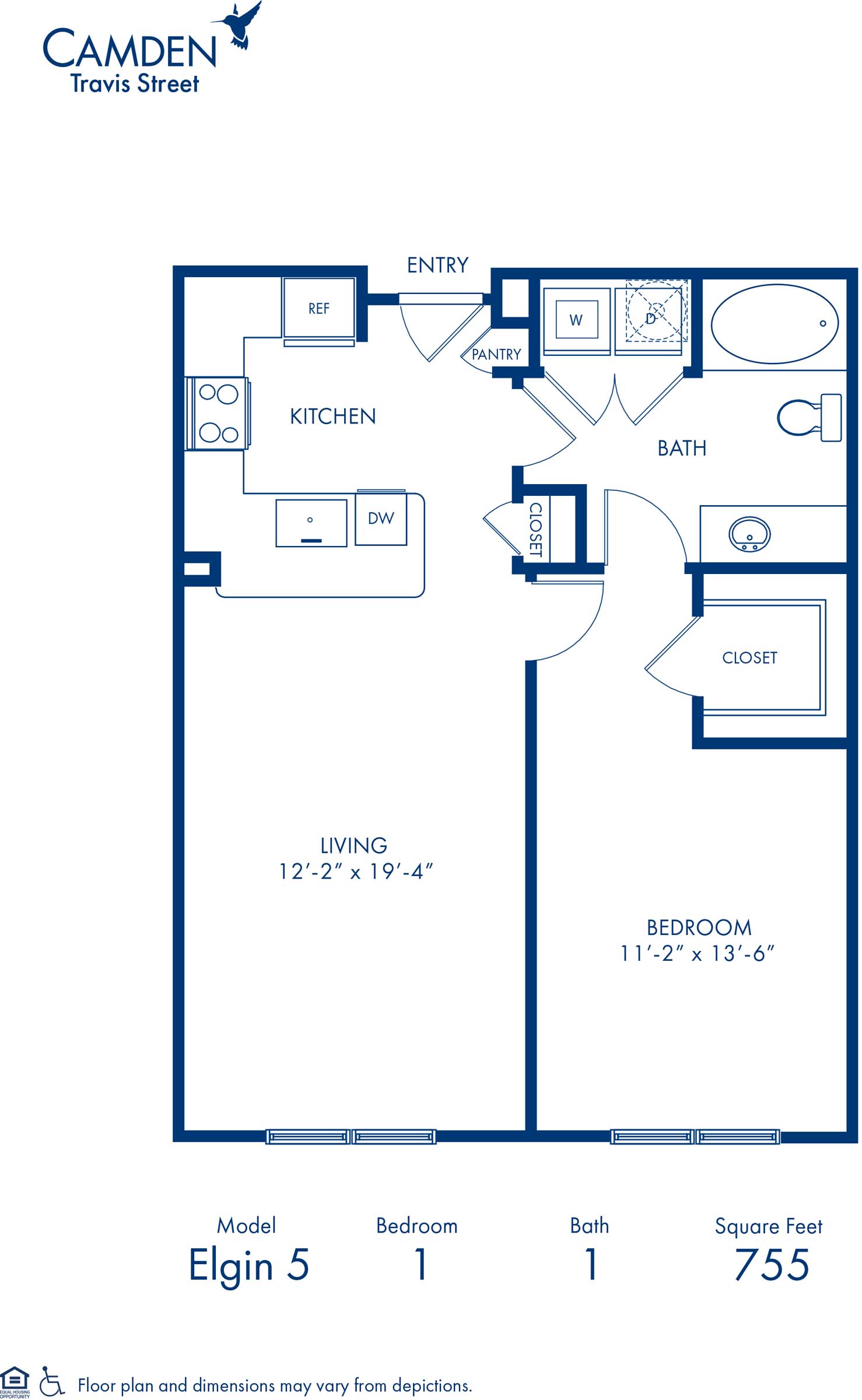 Elgin 5 floor plan