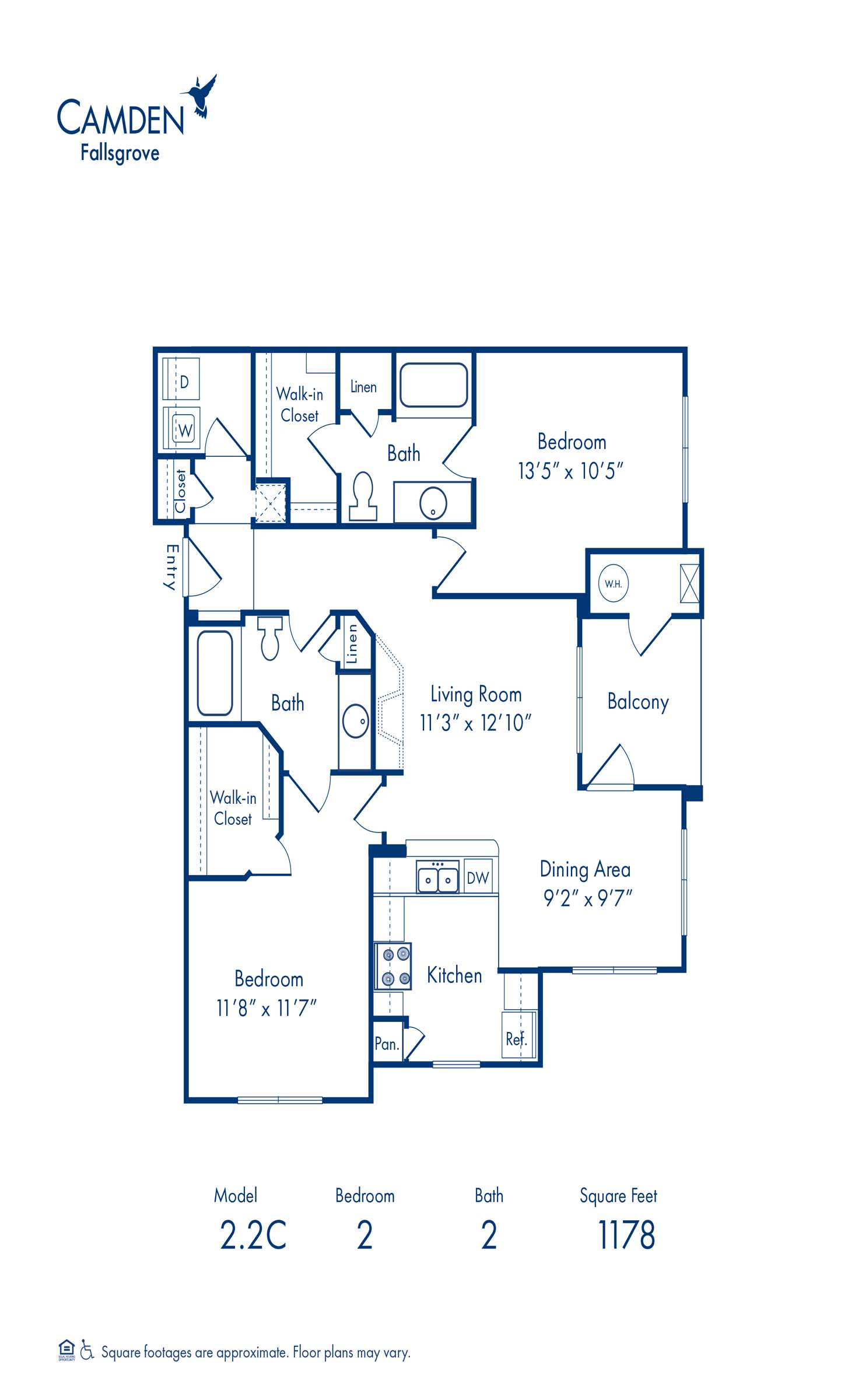 2.2C floor plan