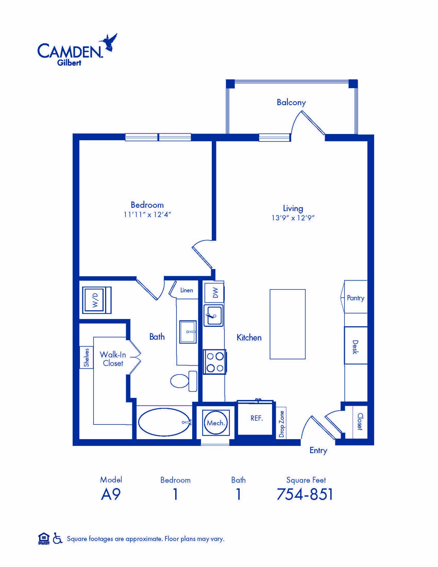 A9 floor plan