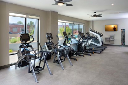 24-Hour Fitness Center with Cardio Equipment 