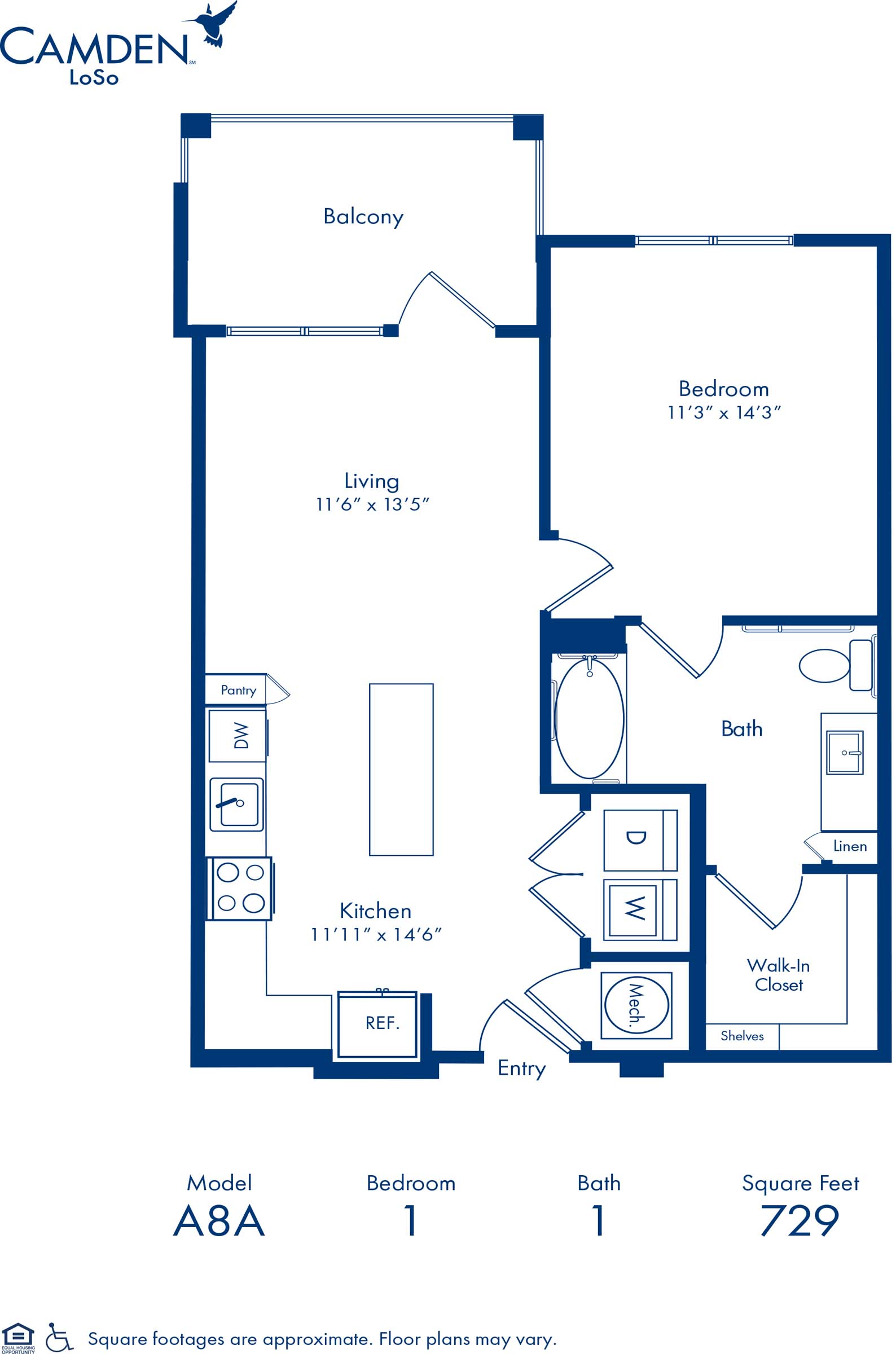 A8.A floor plan