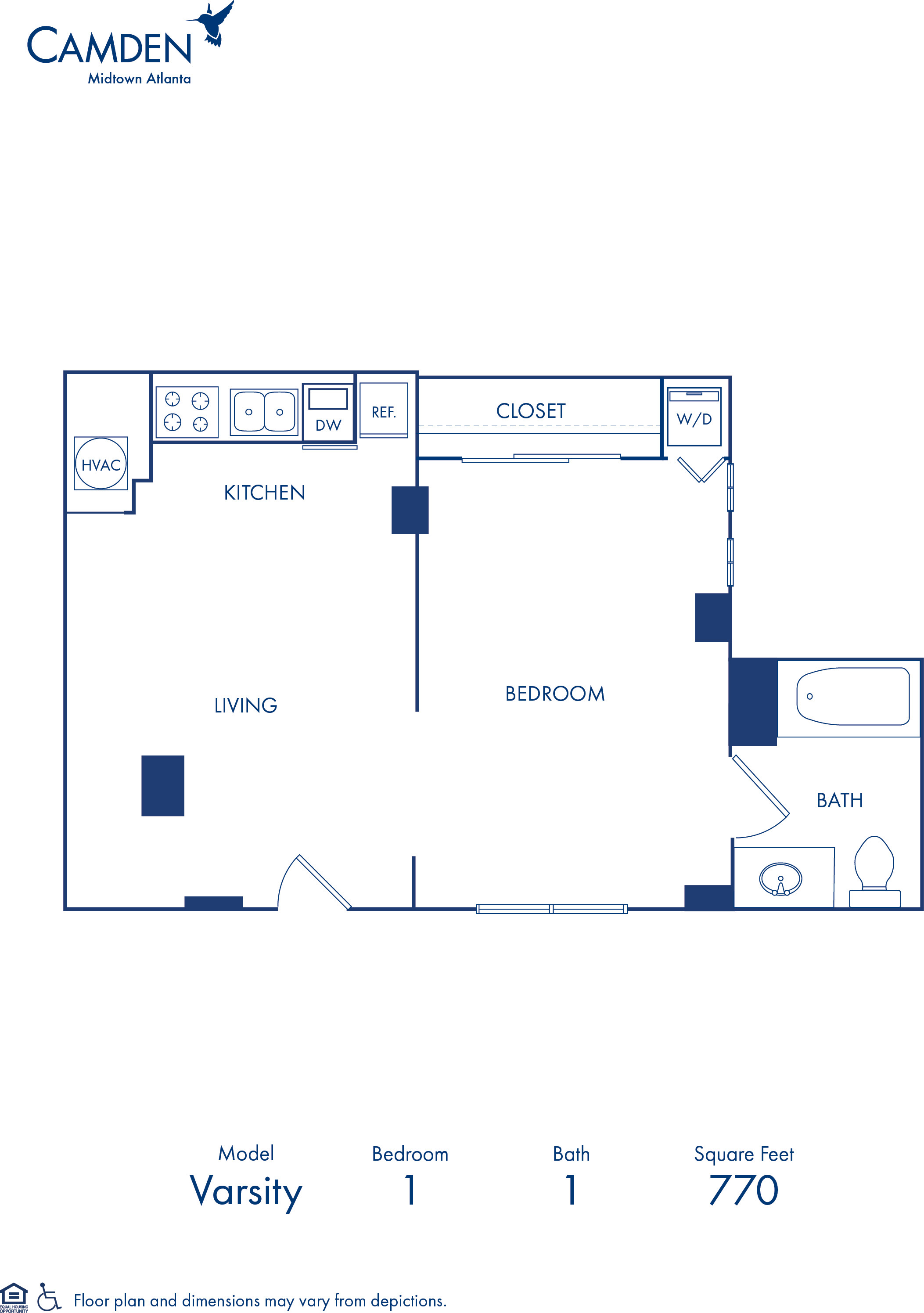 Varsity floor plan