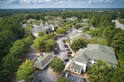 Aerial view of Camden Westwood