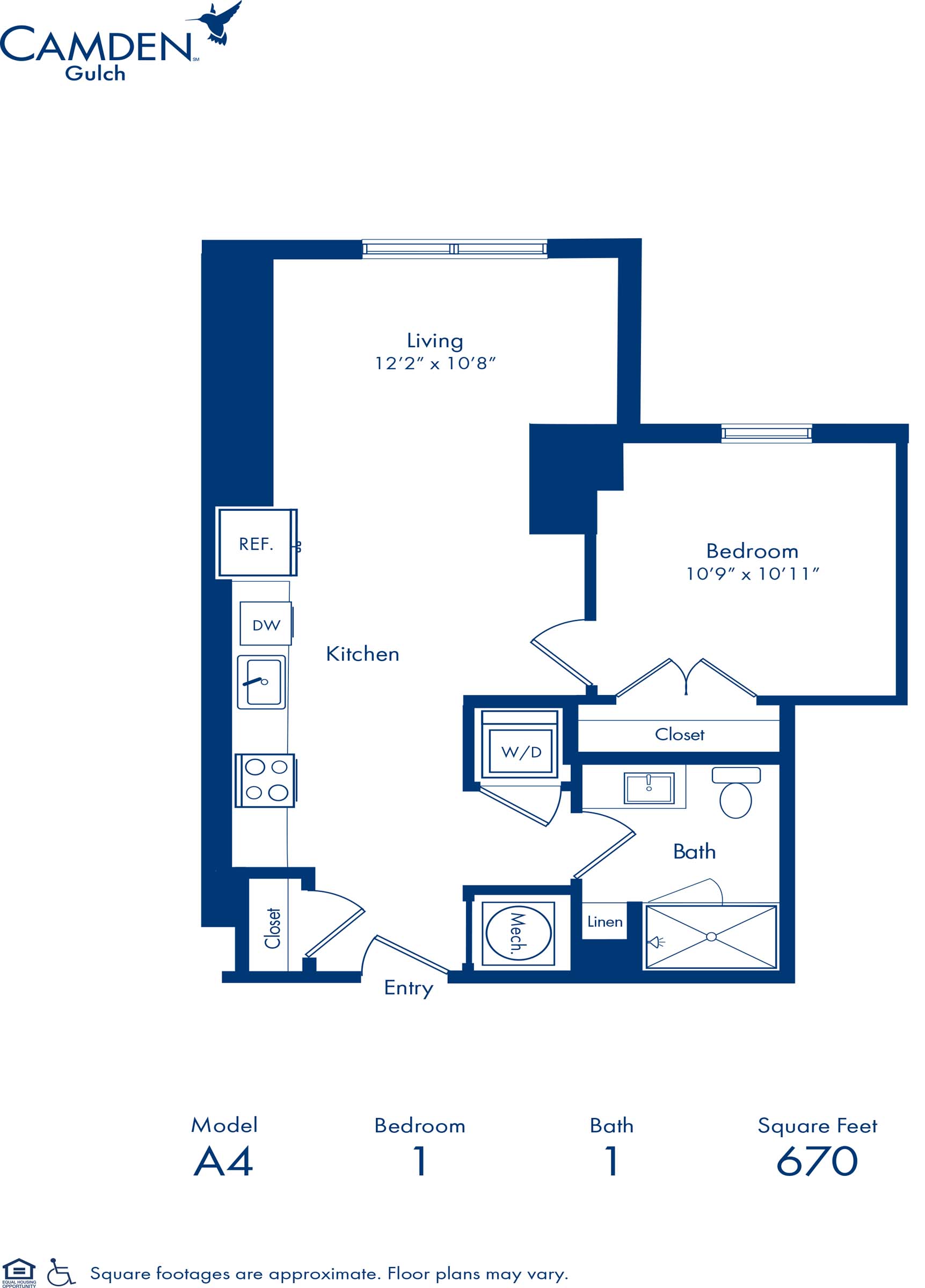 A4 floor plan