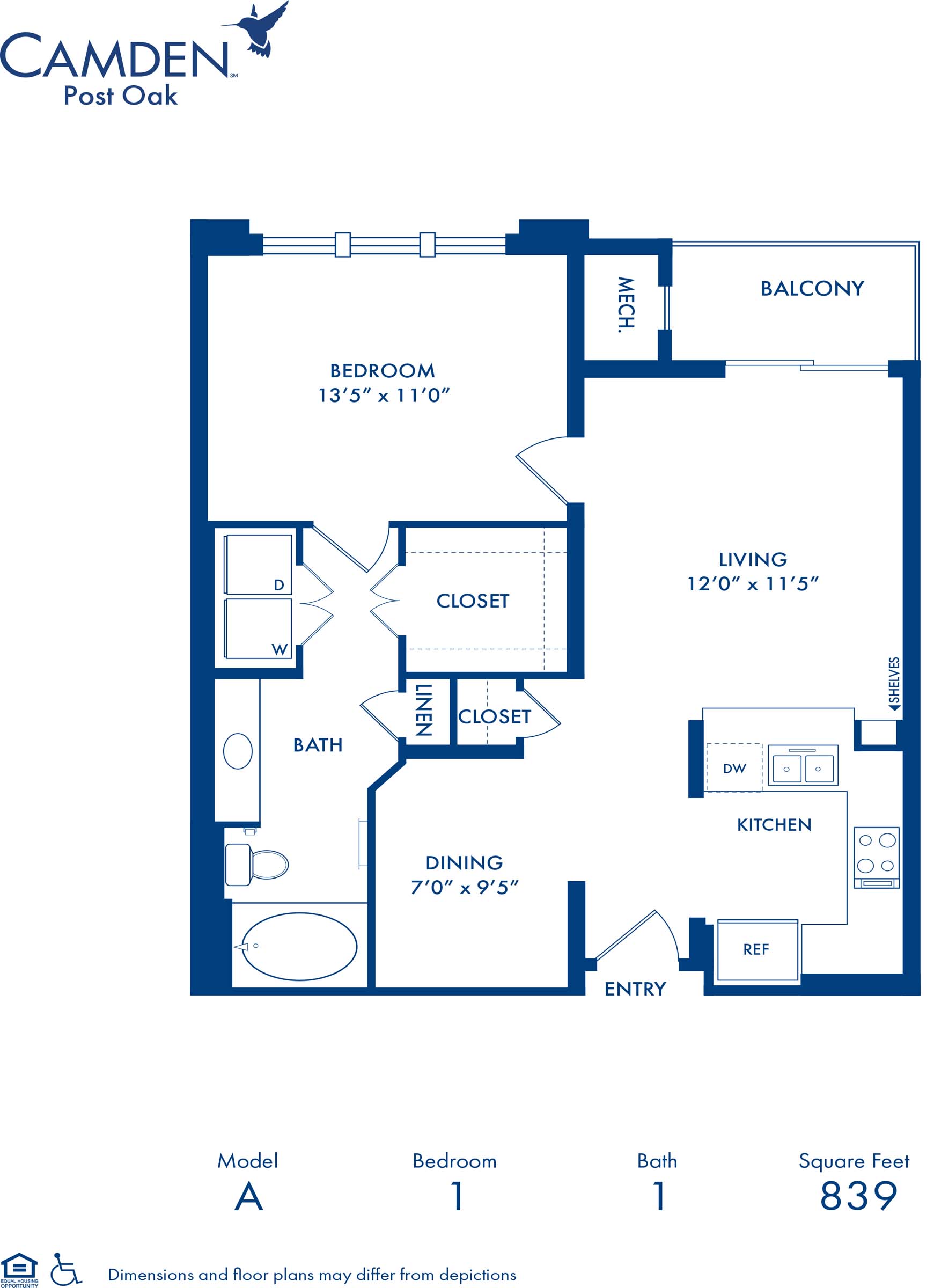 A floor plan