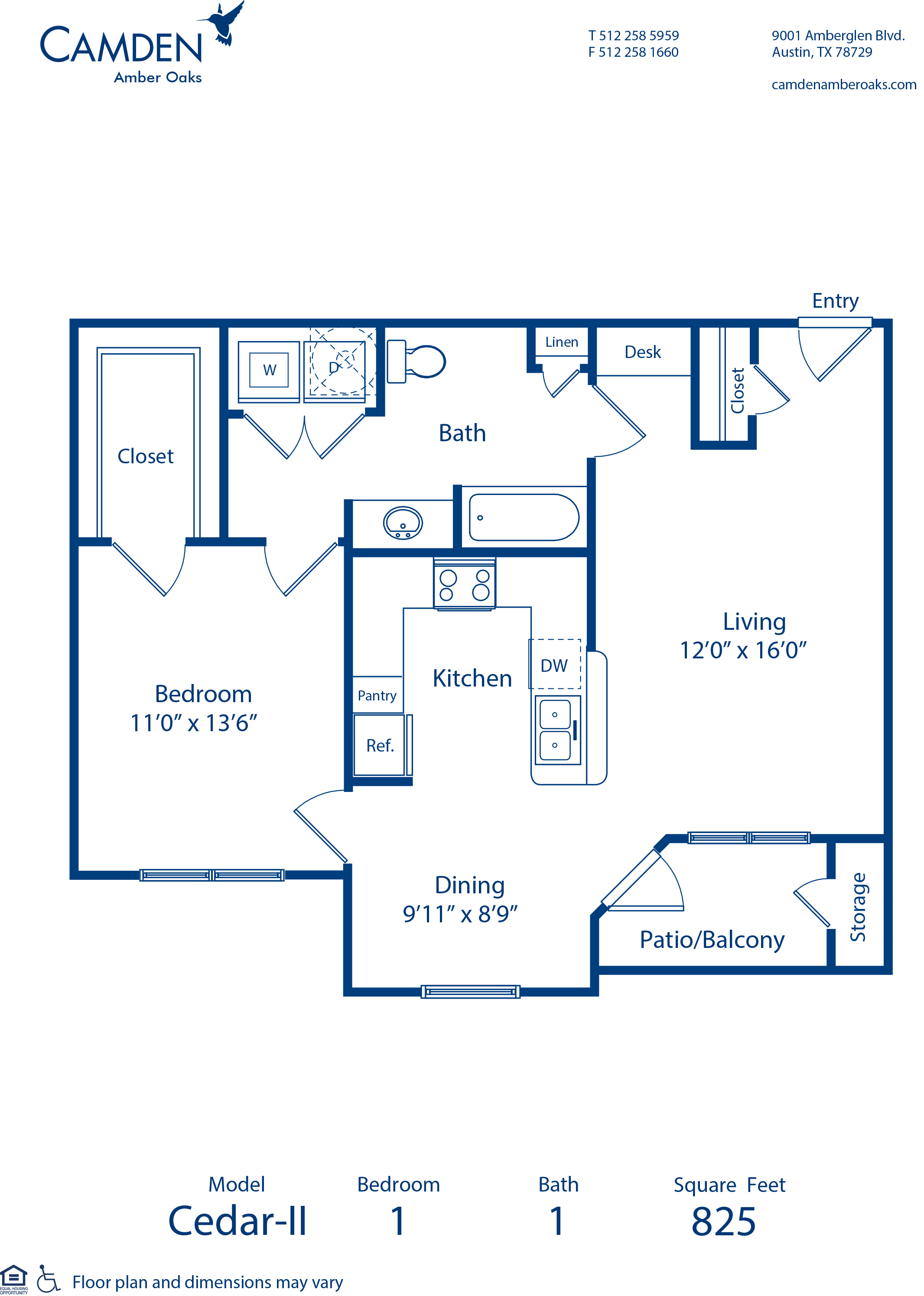 Cedar - II floor plan