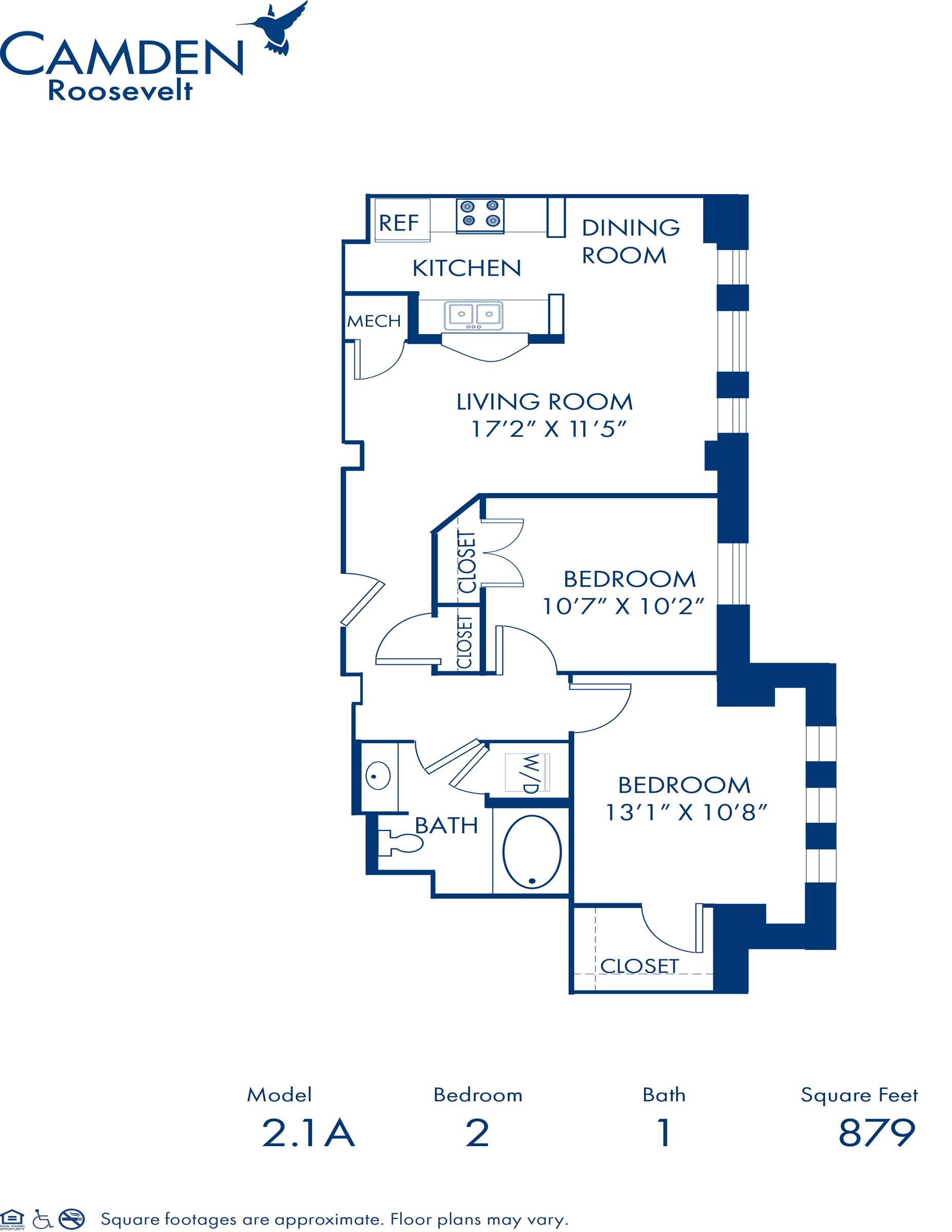 2.1A floor plan