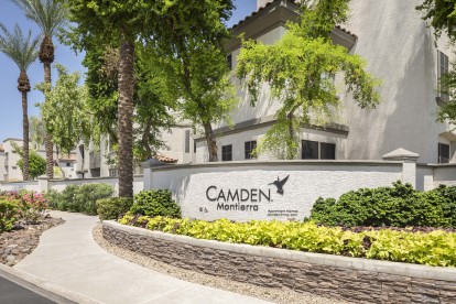 Camden Montierra Apartments Scottsdale Arizona Exterior Monument Sign