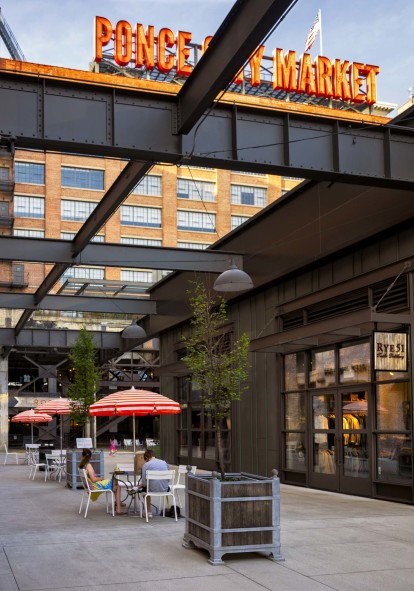 Shopping and dining at ponce city market