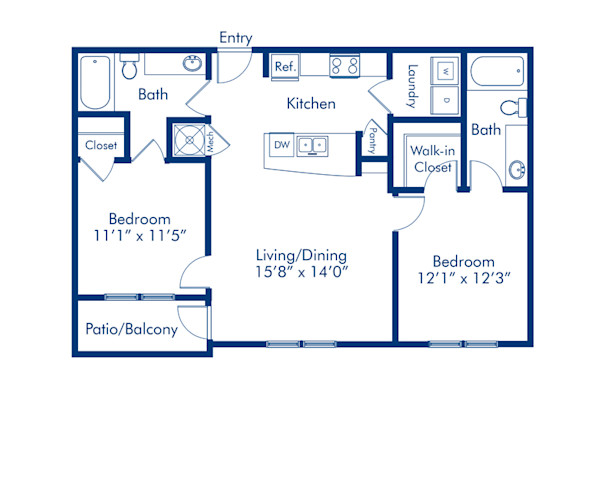 Studio 1 2 Bedroom Apartments in Orlando FL Camden Orange Court Studio 1 2 Bedroom Apartments in Orlando FL Camden Orange Court
