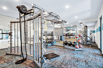 Camden Westwood Fitness Center with Cardio and Weights