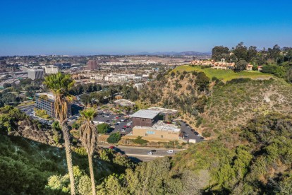 Camden Hillcrest Apartments San Diego CA aerial view east