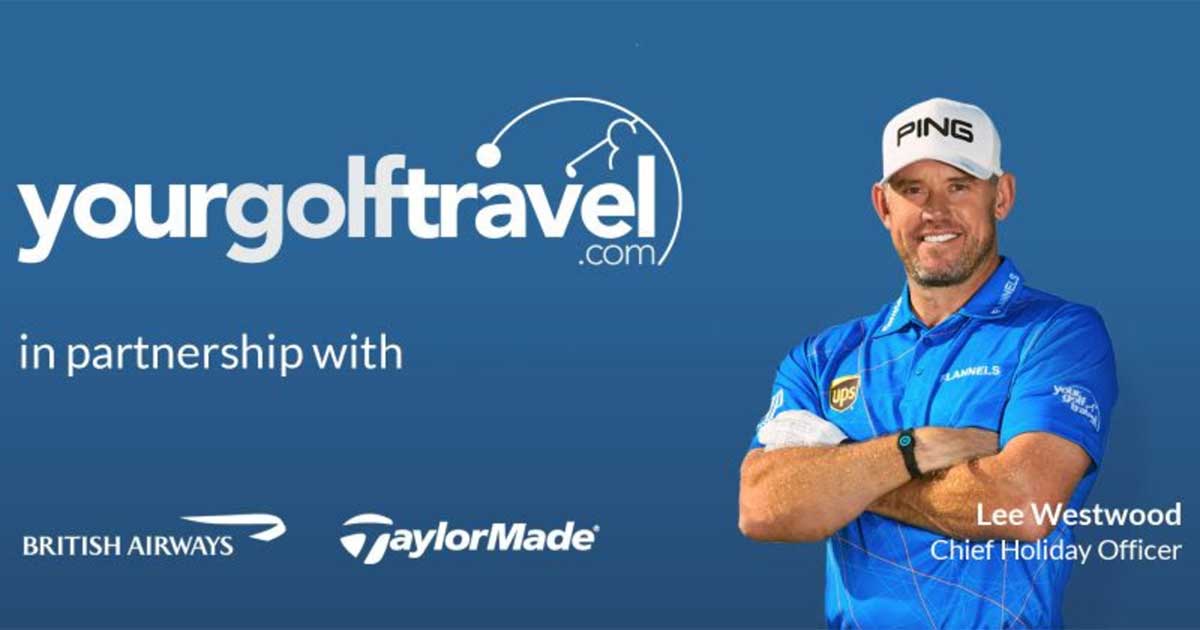Lee Westwood Your Golf Travel Chief Holiday Officer