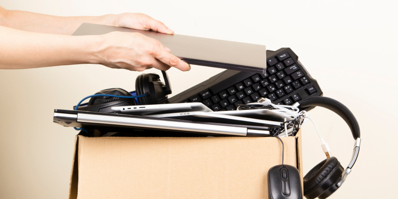 Il riciclaggio dei vecchi apparecchi elettronici