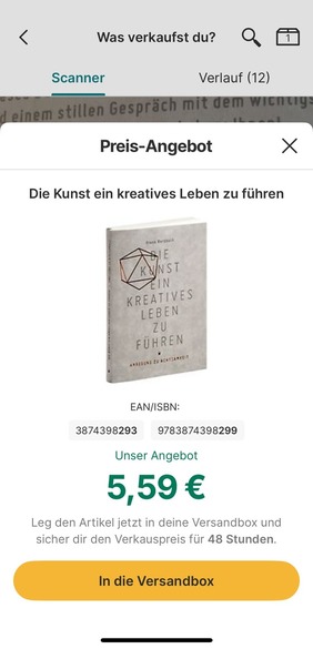 rebuy Buch-Preisangebot