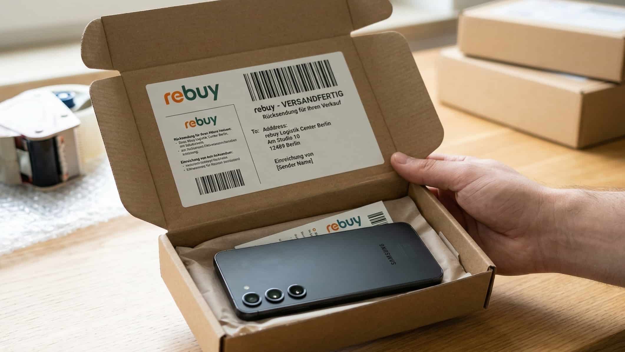 Handy Verkauf bei rebuy