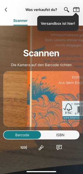 Buch scannen