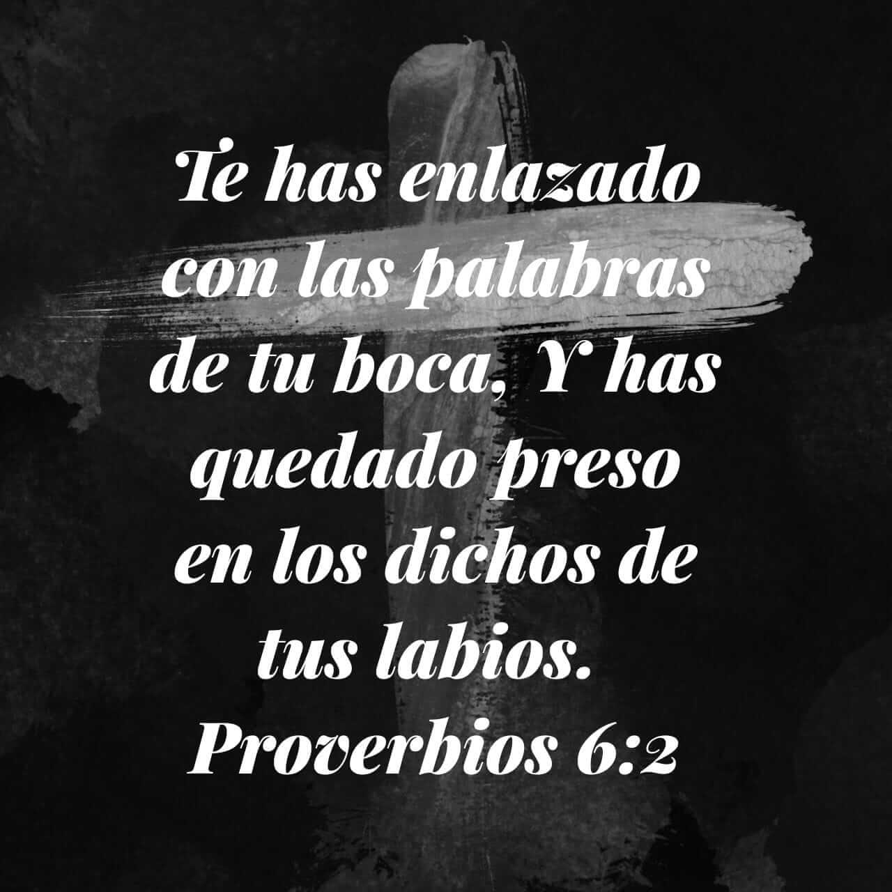 Proverbios 6:2