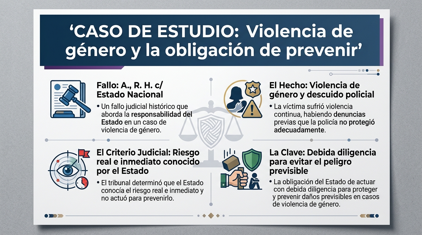 Caso de Estudio en violencia de género
