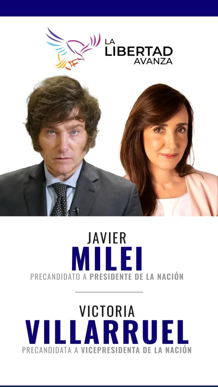 Javier Milei Precandidato