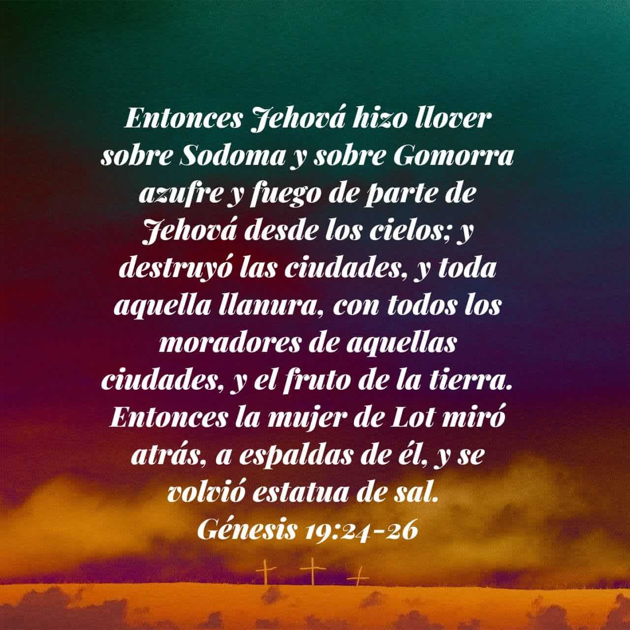 Genesis 19:24-26
